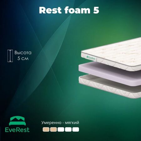 Топпер Everest Rest foam 5 (Рест&nbsp;фоам&nbsp;5)